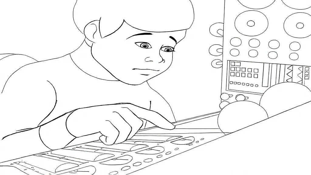 Free Coloring Pages-The Adventures of Captain Nemo