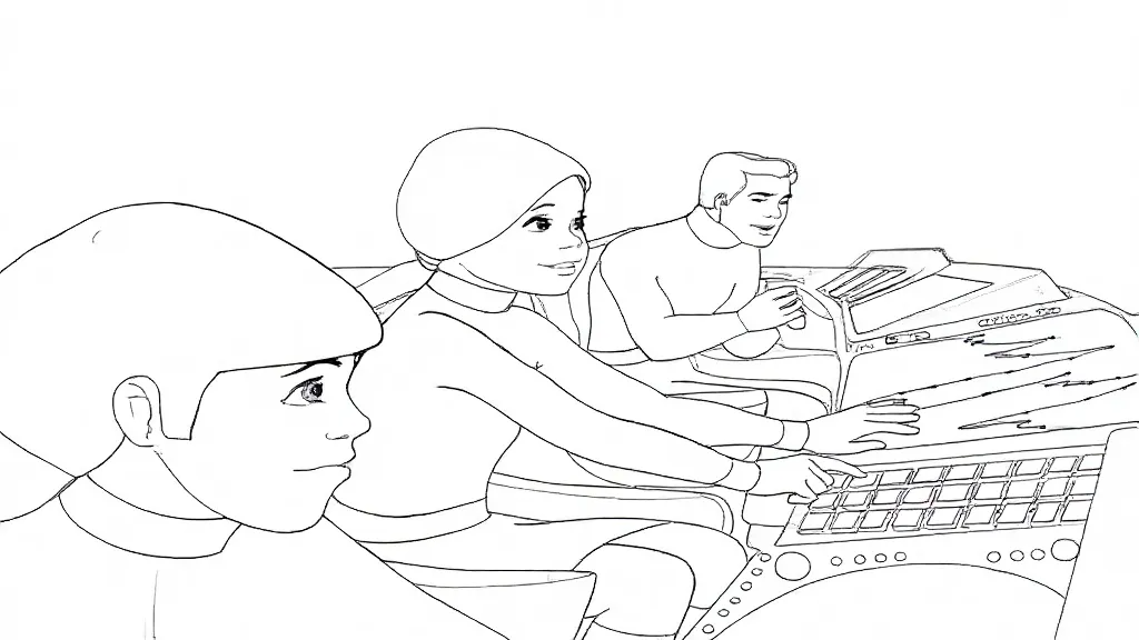 Free Coloring Pages-The Adventures of Captain Nemo