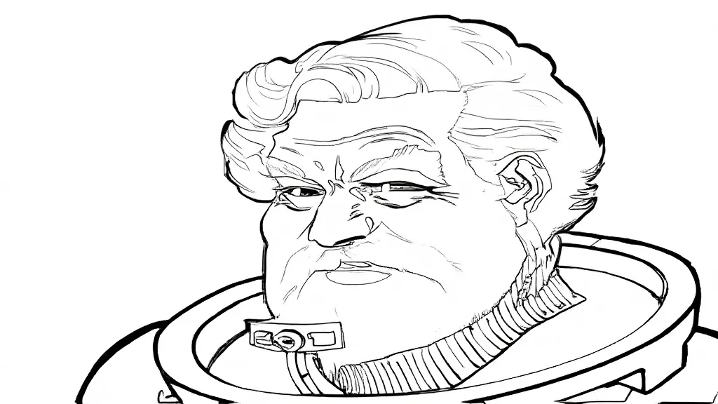 Free Coloring Pages-Space Angel