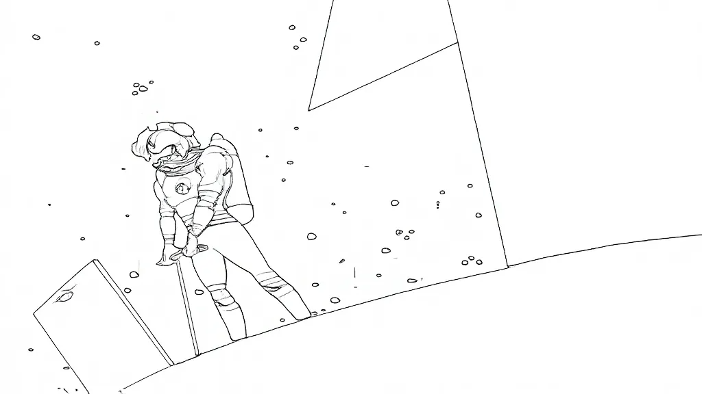Free Coloring Pages-Space Angel