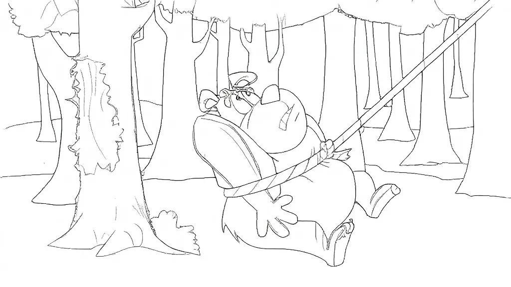 Free Coloring Pages-The Three Stooges