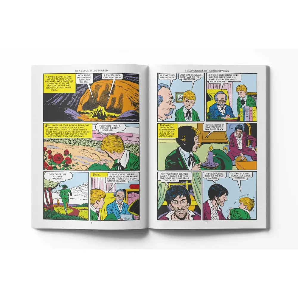 The Adventures of Huckleberry Finn Comic