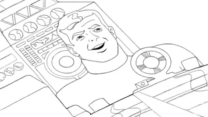 Free Coloring Pages-The Adventures of Captain Nemo