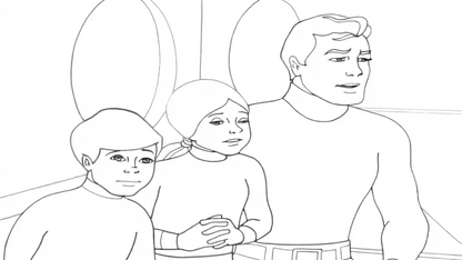 Free Coloring Pages-The Adventures of Captain Nemo