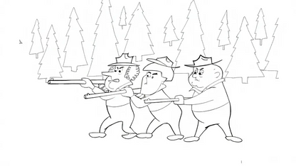 Free Coloring Pages-The Three Stooges